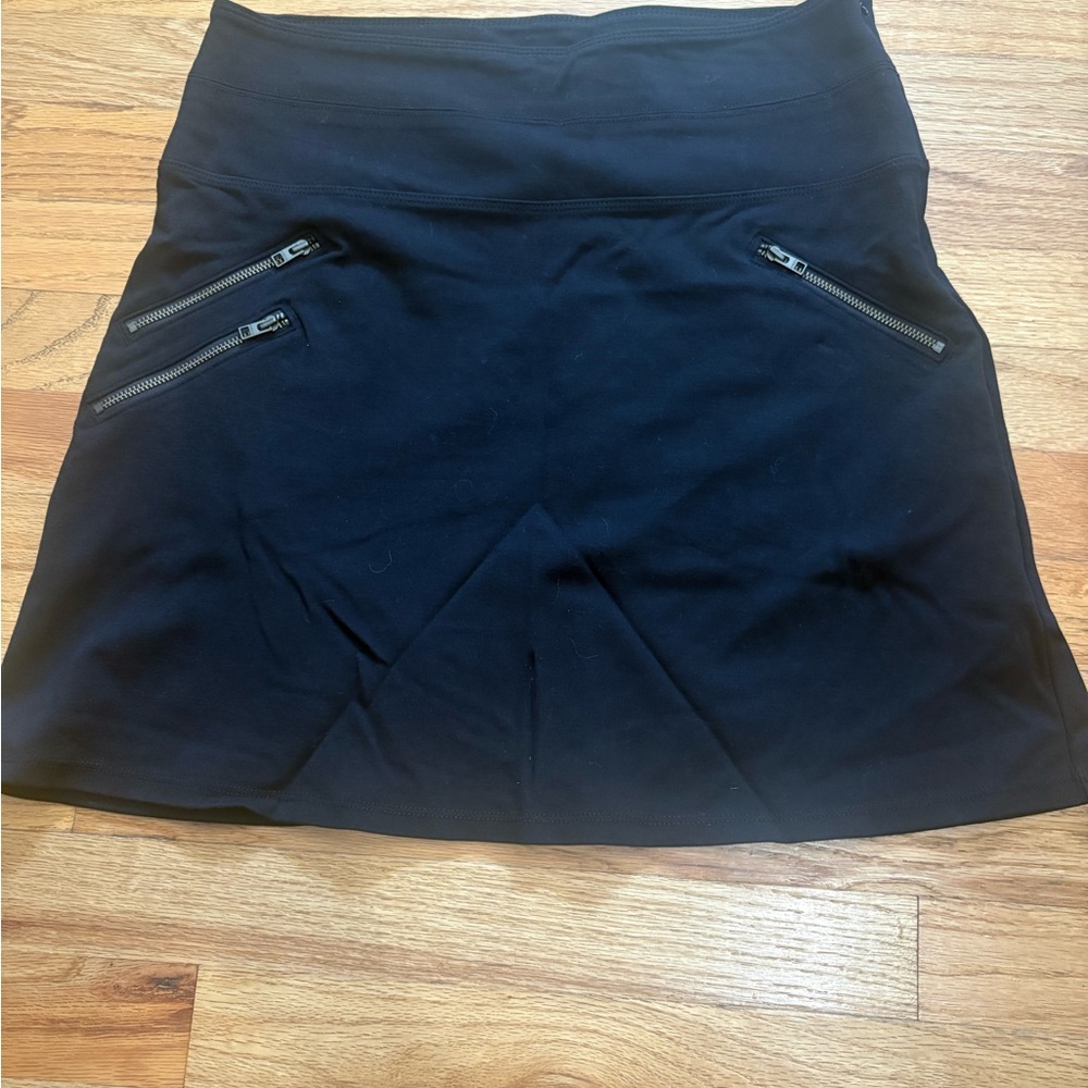 Athleta Black Mini Skirt